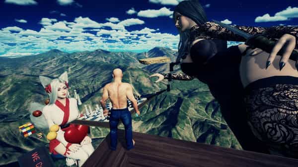 bald-man-climbs-up