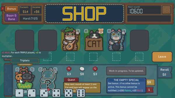 cats-dice
