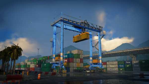 docked