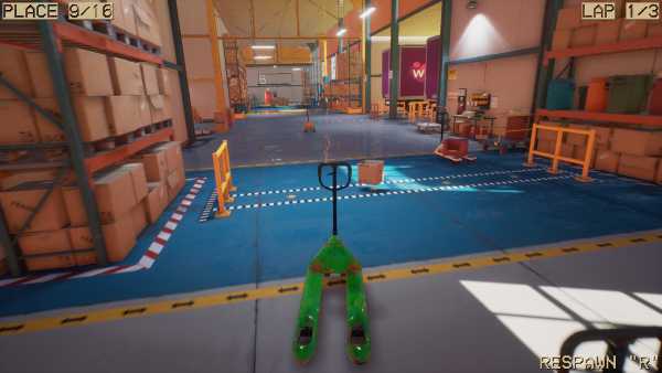 pallet-jack-racing
